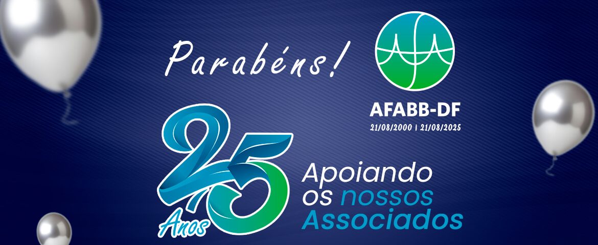 AFABB-DF celebra 25 anos de história e associativismo neste 21 de agosto