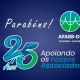 AFABB-DF celebra 25 anos de história e associativismo neste 21 de agosto