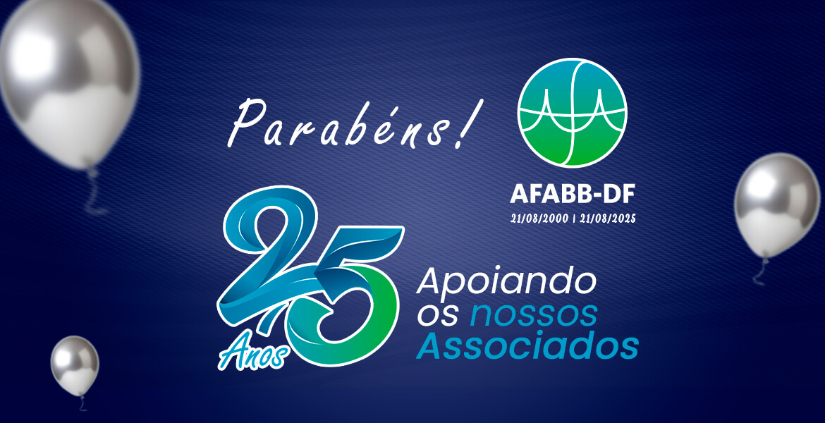 AFABB-DF celebra 25 anos de história e associativismo neste 21 de agosto